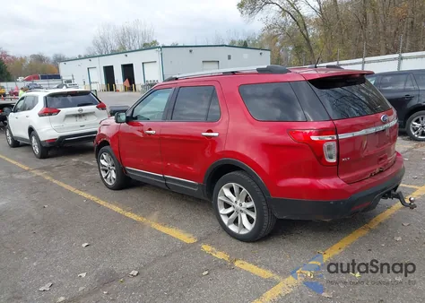 2012 Ford Explorer Xlt из США, поврежденный, VIN 1FMHK8D80CGA93346